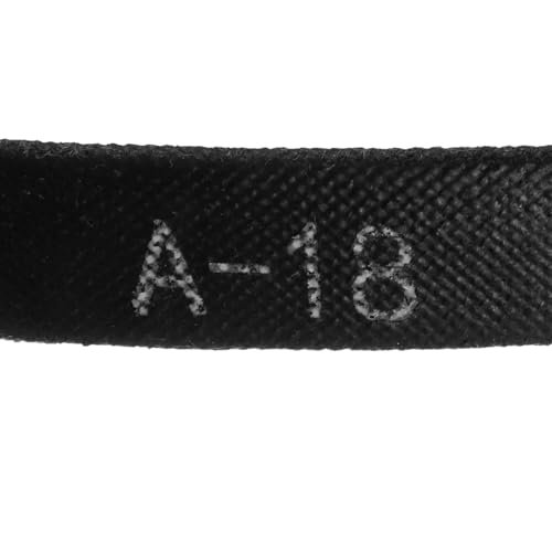 uxcell 4pcs A18 or 4L200 Classic Wrapped Rubber V-Belt, 18"(457mm) Inside Circumference, A Profile V Belt - size: A18