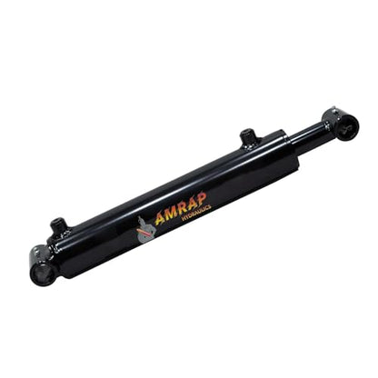 1.75x14 Hydraulic Cylinder - 1.75" Bore 14" Stroke Double Acting Welded Cross Tube Hydraulic Cylinder 3500 PSI Retracted: 28.5, Extended: 42.5,SAE#6 (2x19.25) - size: 2x19.25