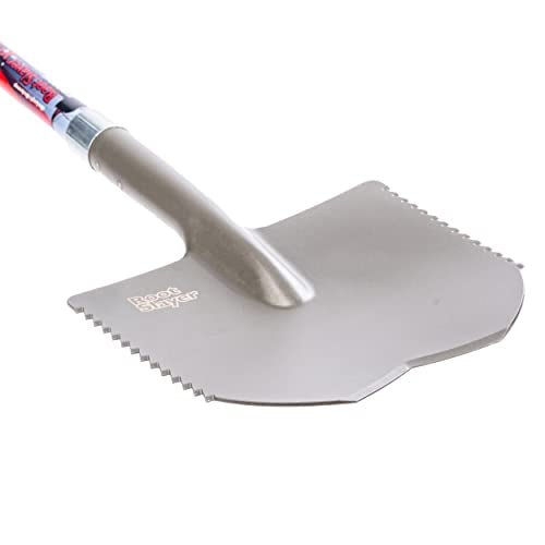 Root Slayer 23011 XL Caprock Garden Spade/Digger, Red - style: Caprock XL