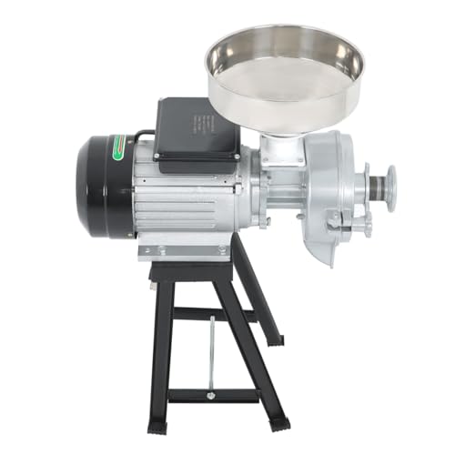 3000W Wet Dry Electric Grain Mill Grinder 110V Commercial Home