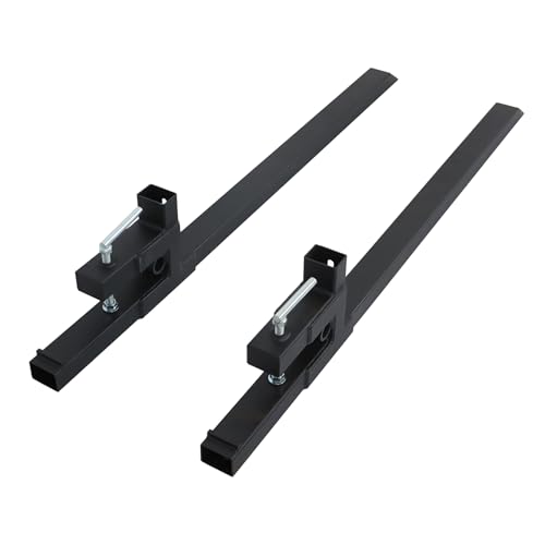 60" 2000lbs Clamp On Pallet Forks for Tractor Skid Steer