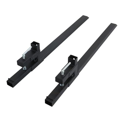 60" 2000lbs Clamp On Pallet Forks for Tractor Skid Steer