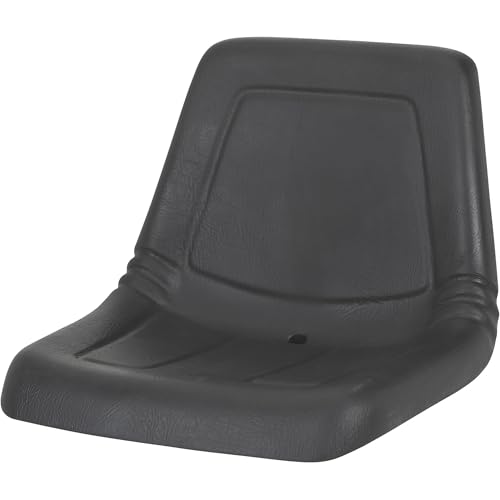 Black Talon Highback Lawn Mower Seat -Black, Model Number 115000BK