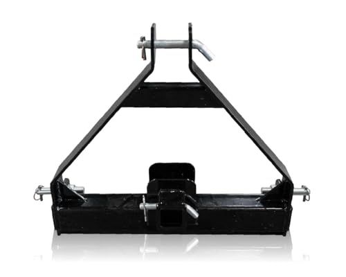 Impact Implements® 3-Point to 2" Hitch Receiver for Cat-1 Farm Attachments