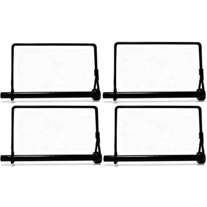 4 Pack 1/4 x 4 Inch Trailer Hitch Pin Black Heavy Duty Steel Trailer Coupler Pin with Zinc Coating, Hitch Lock Pin, Coupler Locking Pin, Quick Release Tow Pin, Towing Hitch Hardware for Trailer Truck - size: 1/4x4 inch
