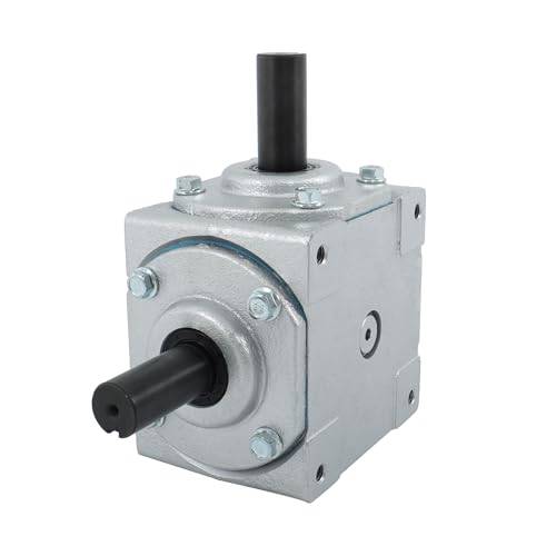 40HP Right Angle Gearbox with 2 Keyed Shafts CW/CW 1:1 for Agricultural Machinery 19455-SR-KW-KW-GR