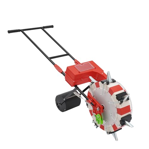 7-Nozzles Manual Seeding Machine Seeder Planter Hand-Push Seeder Garden Seeder