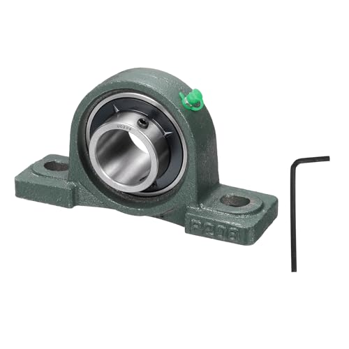 uxcell UCP208 Pillow Block Bearings, 40 mm Bore Self Alignment, (ABEC3) - size: UCP208 (Bore 40mm)