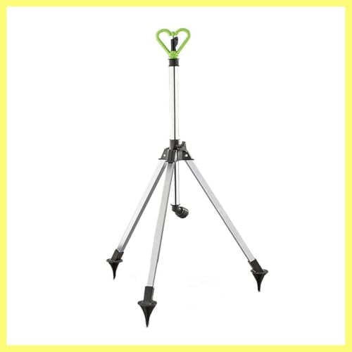 Revolving Tripod Sprinkler for Lawn Garden Adjustable 20 to 1900 Square Feet