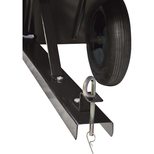 Ironton Trailered Garden Hose Reel, Holds 5/8in. x 400ft. Hose