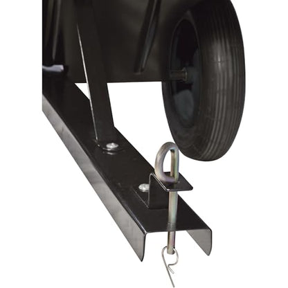 Ironton Trailered Garden Hose Reel, Holds 5/8in. x 400ft. Hose