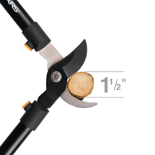 Fiskars 28” Garden Bypass Loppers, Tree Trimmer with 1.5" Cut Capacity - style: 28" Standard Bypass