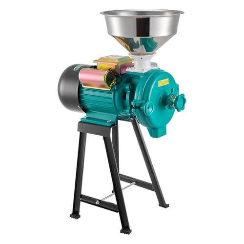 Electric Grain Mill for Flour, Wheat Grinder Mills for Kitchen, 1500W