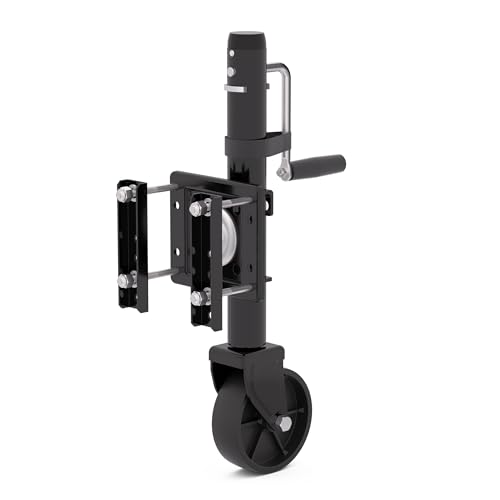 1200lbs Boat Trailer Jack with Wheel,10" Lift, Utility Trailer Jack
