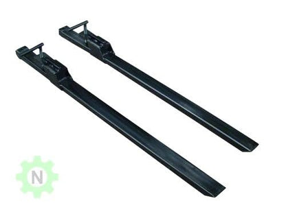 60" Bucket Pallet Bolt On Fork, 3000 Lbs, Usable Length: 40" Bucket Forks (Pair) - size: Pair - Bolt On Fork