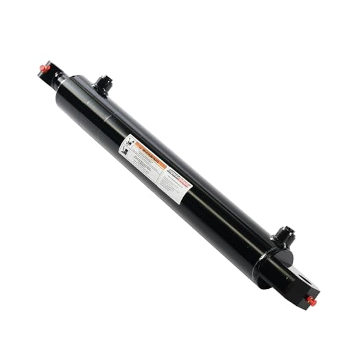 KINGWAY Double Acting Hydraulic Cylinder 2.5"Borex18"Stroke, 3000 PSI SAE#8 - size: 2.5“x18"