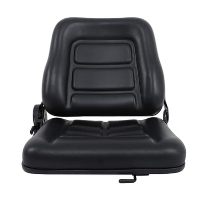 WFLNHB Universal Adjustable Folding Forklift Truck Seat Excavators Tractors