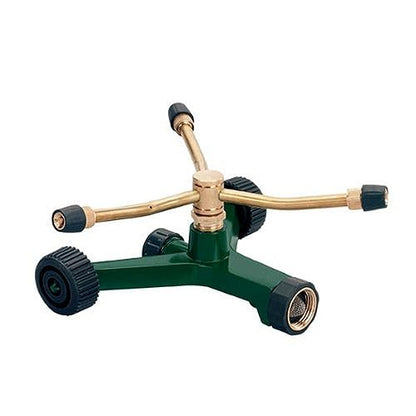 Orbit Brass 3-Arm Impact Lawn & Garden Sprinkler - 58180N - style: Brass