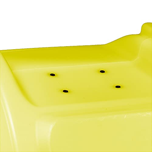 Valley Industries T-025-YYNA-XL Sprayer Tank, 25 Gallon, Yellow - color: Yellow, size: 25 Gallon, style: No Sump