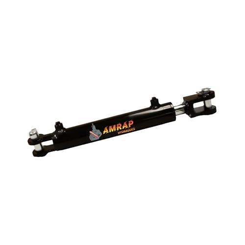 2.5x24 Hydraulic Cylinder - 2.5" Bore 24" Stroke Double Acting Welded Clevis Hydraulic Cylinder 3000 PSI Retracted: 34.25", Extended: 58.25", SAE #6 - size: 2.5x24-SAE