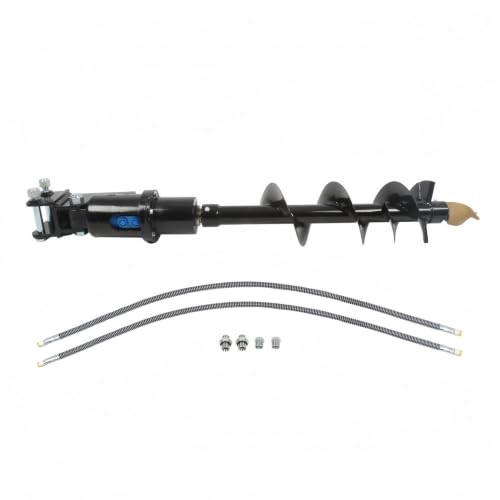 200mm Hydraulic Auger Compatible with 1-1.5 Ton Mini Excavator