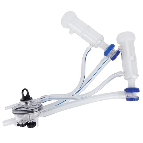 Dioche Goat & Sheep Milking Cluster – Premium Teat Cup Set, Silicone & Plastic, Leakproof Design, Essential Milker Machine Accessory for Efficient Milking