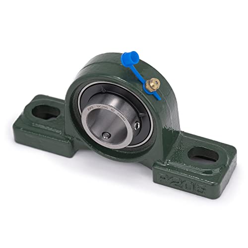 XIKE 2 Pcs UCP205 Bore 25 mm Pillow Block Mounted Ball Bearings. - size: UCP205 Bore 1"