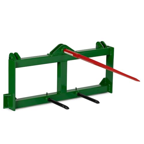 Titan Attachments Tractor Hay Spear Attachment 49 in. Stabilizer Spear John Deere