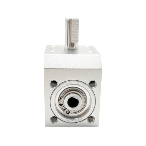 1:1 Mini Right Angle Gearbox for 37mm Diameter DC Motor 1M 20T 6mm Bore Input 90 Degree Gearbox - style: 6mm Bore Input