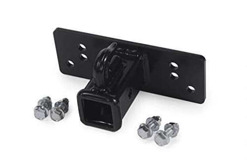 Front Receiver Hitch for Sub-Compact Tractors - Black - Made in The USA