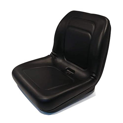 AT327445 Black Vinyl Seat Fits John Deere 320 325 328 332 8875