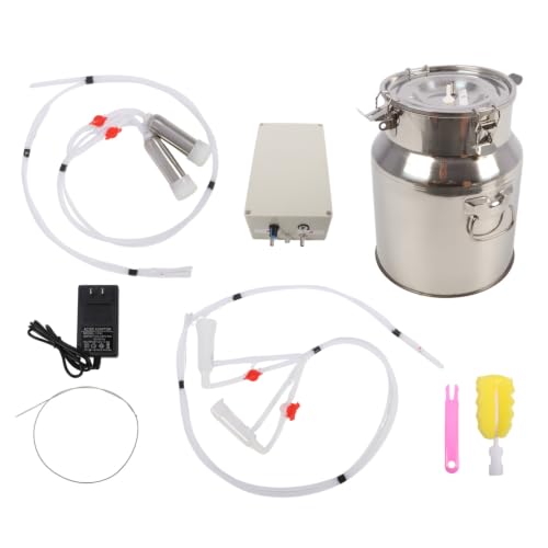 Nakkaa 14L 2 in 1 Goats and Cows Electric Milking Machine