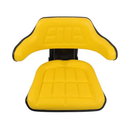 Comfortable Yellow Suspension Tractor Seat