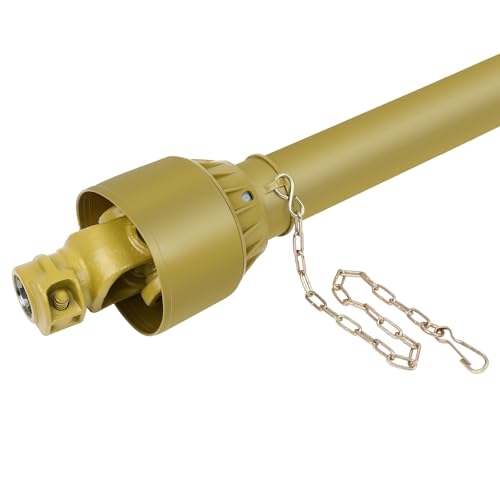 ECCPP 70.866"-43.307"pto drive Shaft 6 Spline Both Ends PTO Driveline Shaft