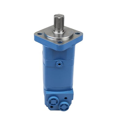 BM5-400 Hydraulic Motor 4-Hole Compatible with AGT Skid Steer Rotary Tiller