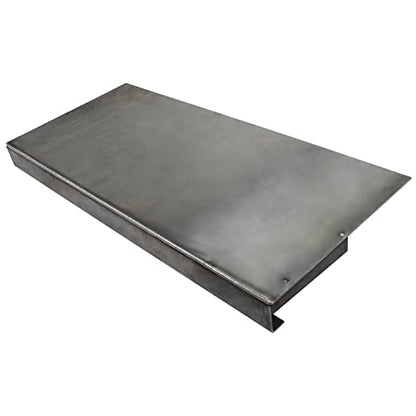Kojem 1/8" Skid Steer Mount Plate Compatible with Early Single Pin Mustang Tractor Steel Mounting Quick Tach Attachment Loader Plate