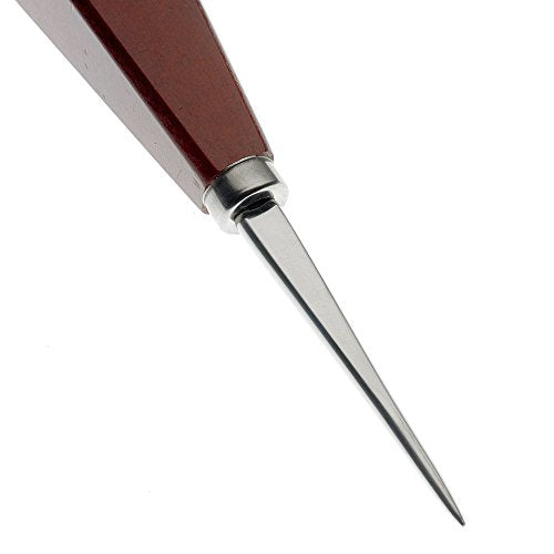 Barfly Deluxe Ice Pick, Stainless/Wood - style: Deluxe Ice Pick