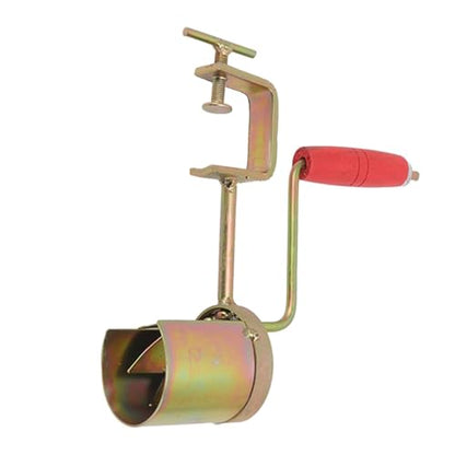 Hand Crank Corn Thresher, Manual Corn Thresher Efficient Peeling Firm Clamping Comfortable Wood Handle Manual Corn Sheller Stripper