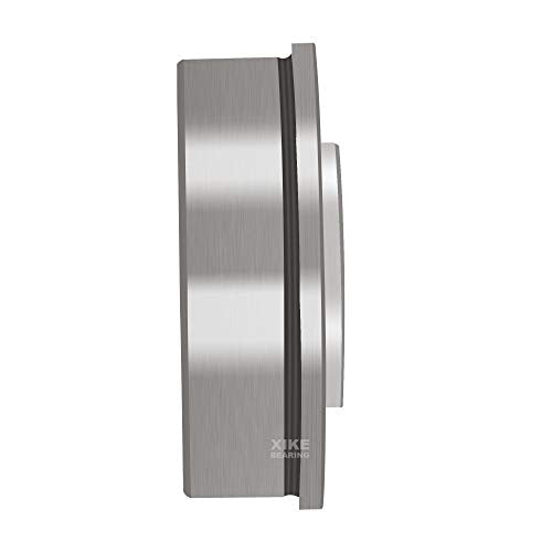 XiKe 4 Pack Flanged Bearing ID 1/2" x OD 1-3/8", Wheelbarrows Bearings - size: ID 1/2" x OD 1-3/8"