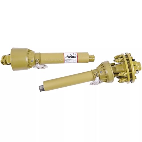 Pto Shaft 1-3/8" 6 Spline Both Ends w/Slip Clutch T4 31.5"-41"