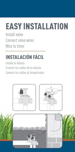 5-Pack Orbit 57020P 1" FPT 100 Series Automatic Inline/Angle Sprinkler Valve with Flow Control - size: 1 Inch (Pack of 5), style: Angle