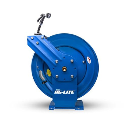 AG-Lite ALWRDA58100 5/8" x 100' Heavy Duty Rubber Water Hose Reel