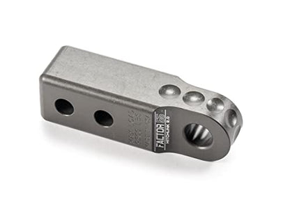 Factor 55 00020-06 Hitchlink 2.0 Rated at 9500 lb Ultimate Failure at 51,000 lb Convert Your Vehicles Hitch Receiver into a Recovery Point. Ideal for 4x4 Off Road Adventures – Gray - color: Gunmetal