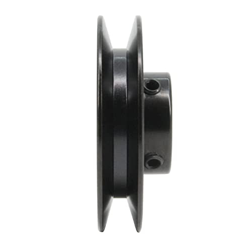 AK32-5/8 Bore Single Groove Web Sheave 3.2" OD 5/8" Bore V Belt Sheave Cast Iron - size: 5/8"Bore-3.2"OD
