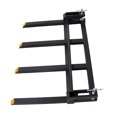 42" 2500lbs Clamp On Pallet Forks for Tractor Skid Steer