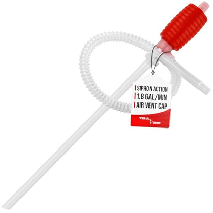TERA PUMP Heavy Duty Manual Hand-Operated Siphon Pump - style: 1.8 Gal / Min