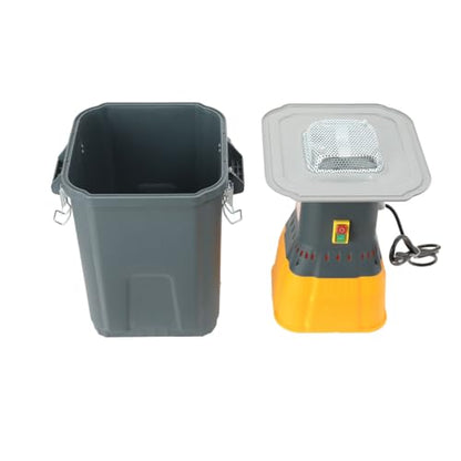 7.9 Gallons Electric Grain Mill Grinder, Corn Grinder Mill, Home Farm Wheat Grinder, 25L Dry Grain Mill Grinder Electric, Detachable Bucket & Hopper, Dry Cereals Grinder with 5 Sieves, 2 Wrench - size: 30L/7.9Gallons