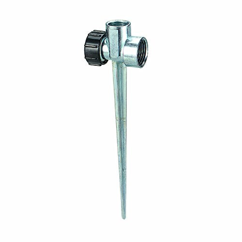 20-Pack Orbit Metal Flow-Thru Lawn Sprinkler Spike Base for 1/2" Yard Sprinklers - size: 20-Pack
