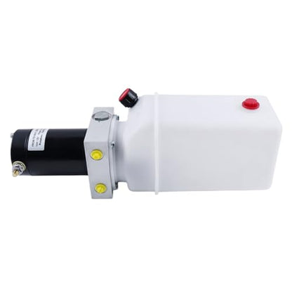 12V DC Bi-Directional Power Unit HPU-BD-12VDC-DA Double Acting Hydraulic Power Pack 2900 PSI with 2 Qt Tank