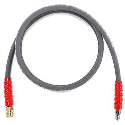 M MINGLE Pressure Washer Jumper Hose, 5 FT Whip Hose for Power Washer - size: 5 FT